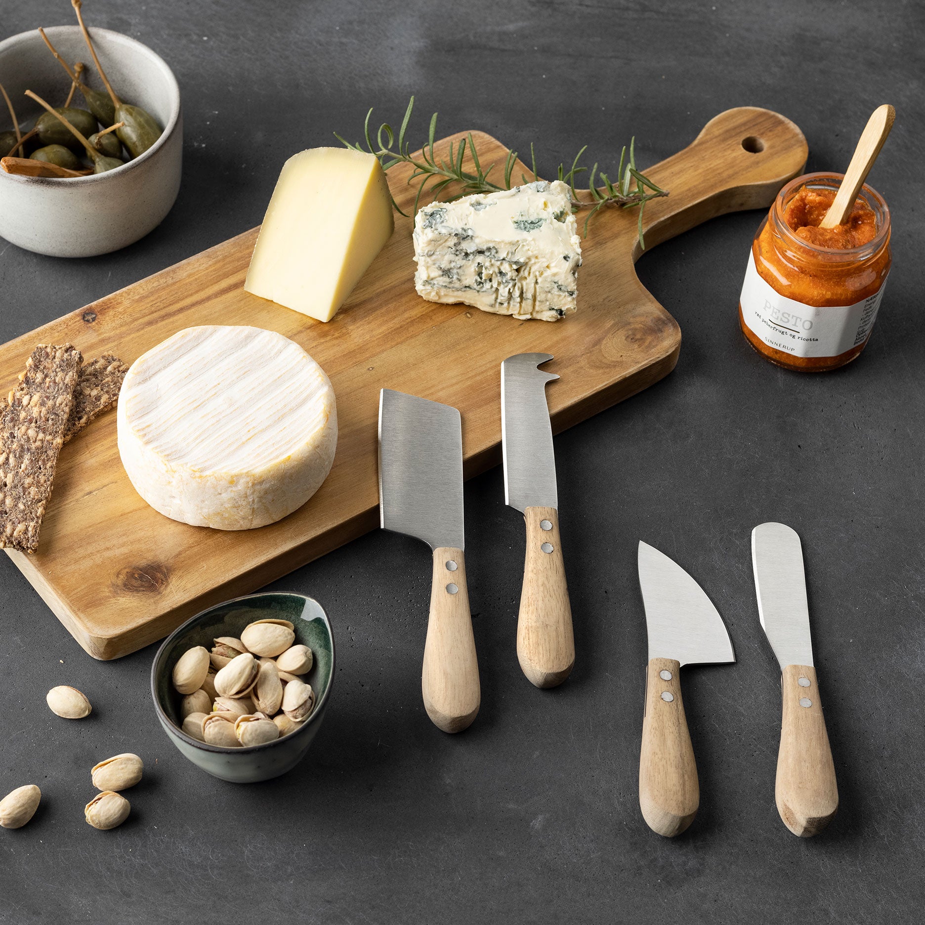 Tapas knivsæt, 4 stk.